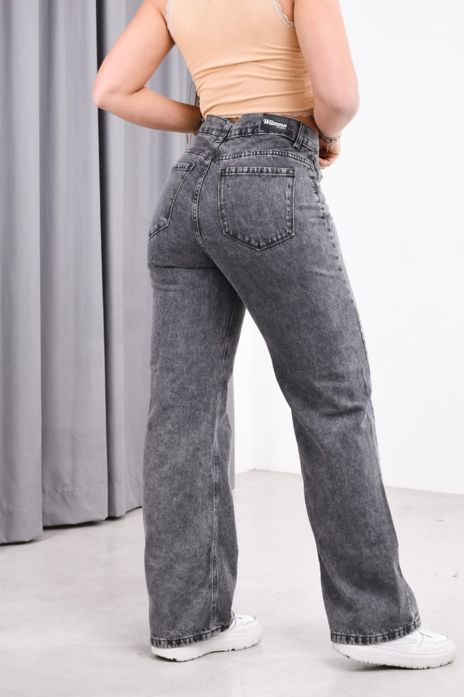 Wide Leg Gris - Imagen 2