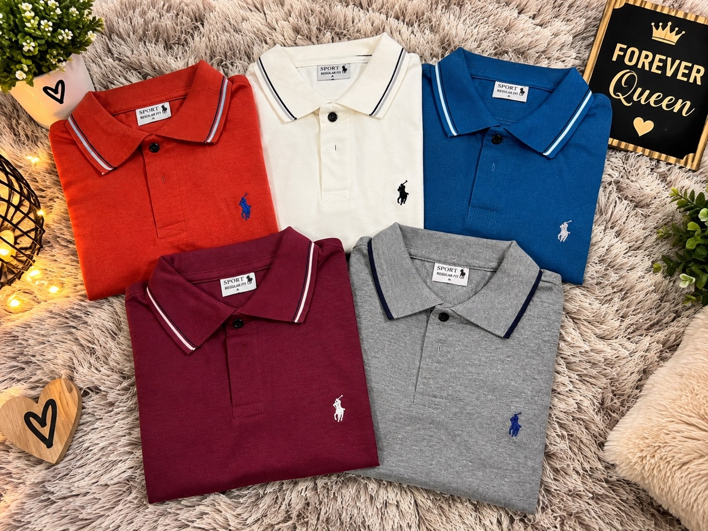 Chombas Polo Lisas de Hombre - Imagen 2
