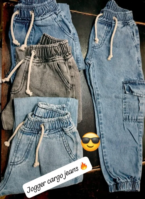Hermosos Jogger Cargo Jeans.