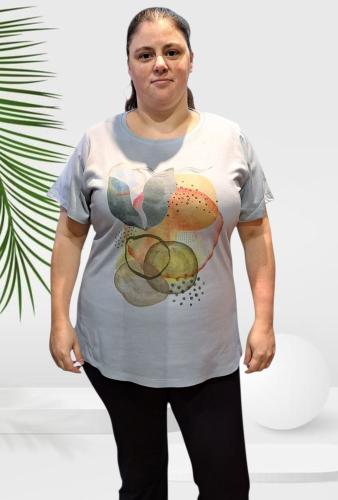 Remera Estilo Oversize con Diseños