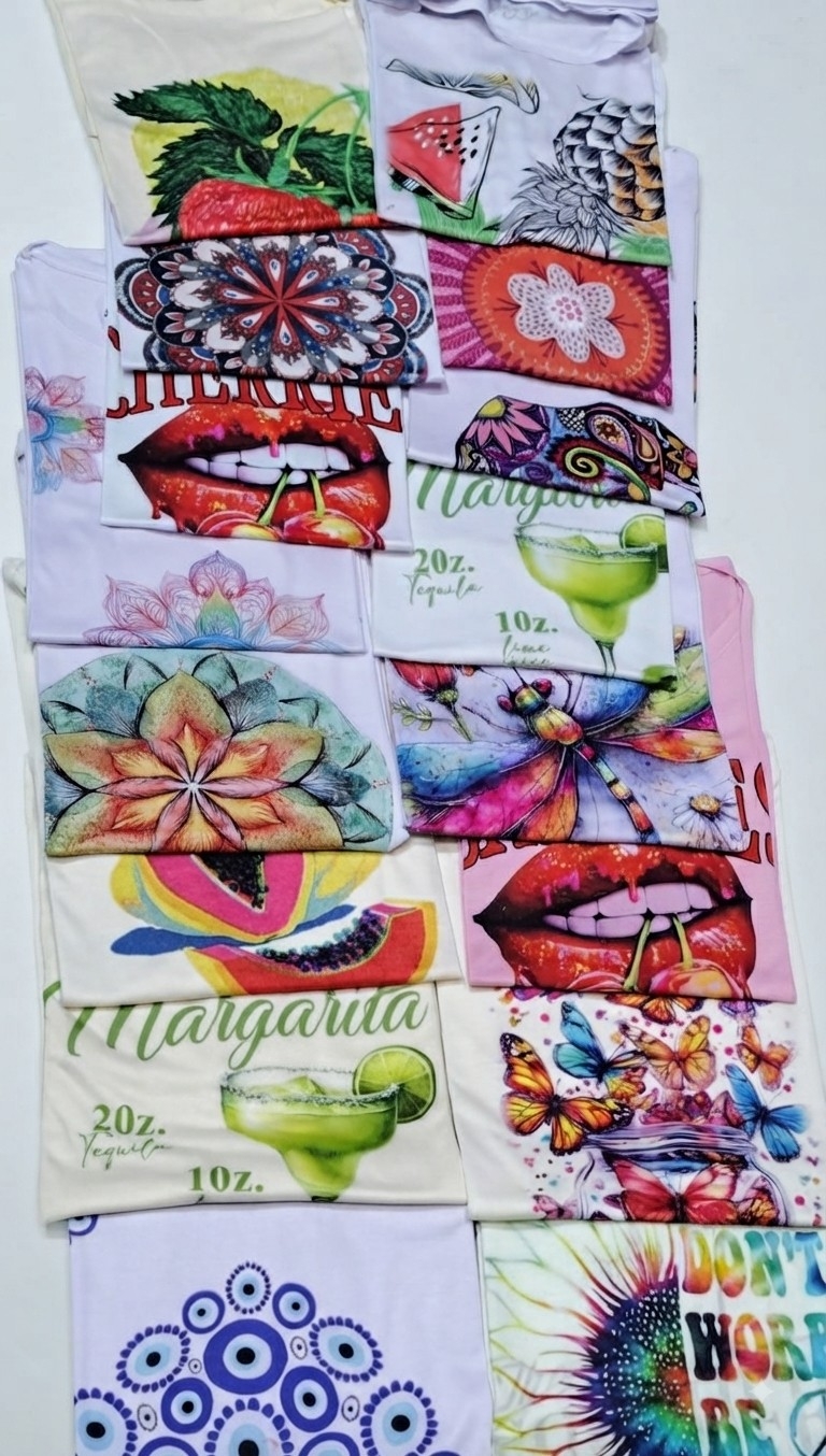 Remera Estilo Oversize con Diseños - Imagen 3