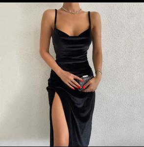 Vestido de Saten Elastizado Bellísimo