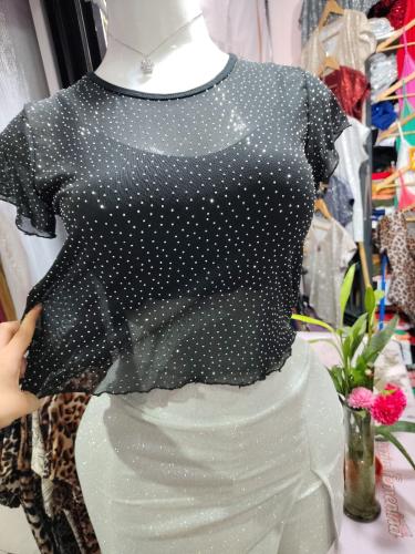 Top con Tull Brillo - Miniatura 5