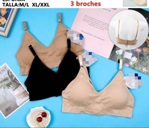 Top Microfibra con Broche