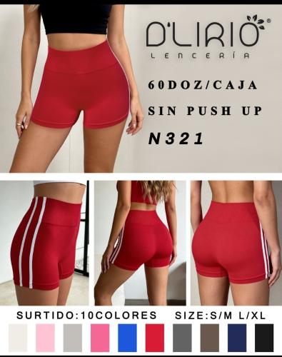 Shorts sin Levanta Cola D'lirio 321