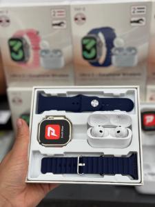 Reloj Smartwatch y Auricular C/2 Mallas mas Auricular Bluetooh - Miniatura 1