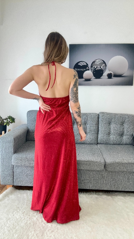 Vestido Largo Gliter - Imagen 3