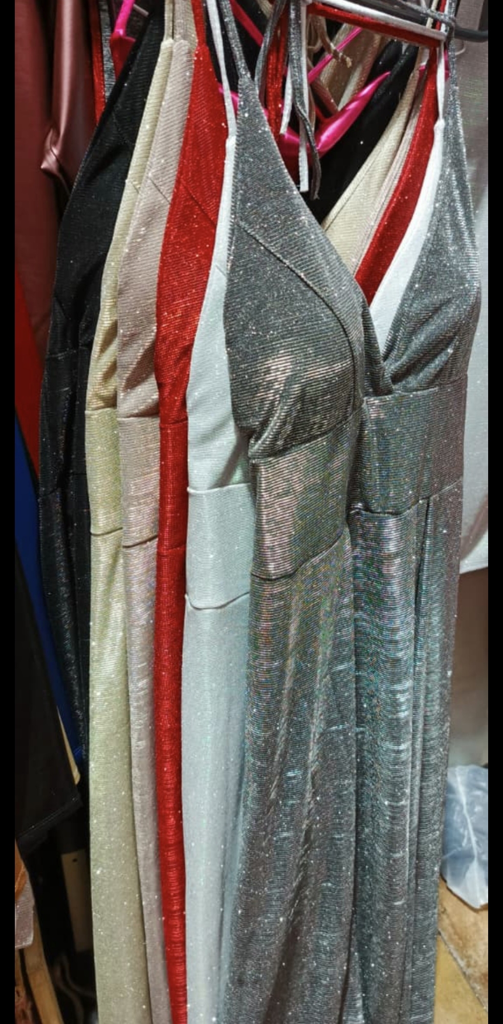 Vestido Largo Gliter - Imagen 5