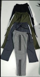 Cargos de Algodón Frizados con Lineas