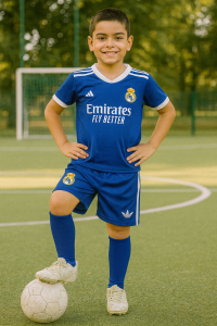 Conjunto Fútbol Niño Bordado - Miniatura 1