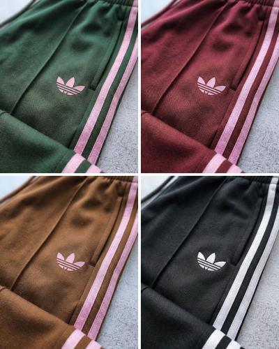 Palazzo Adidas Firebird Lycra (verde/rosa) - Miniatura 2