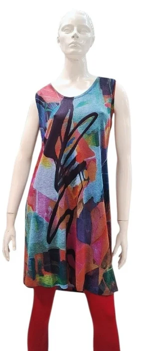 Vestido  Musculosa Clásica Sublimada