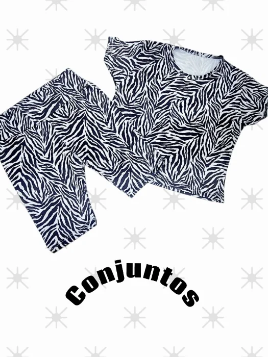 Conjuntos Biker  con Remeras