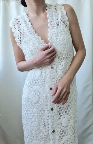 Vestido Musculosa Tejido