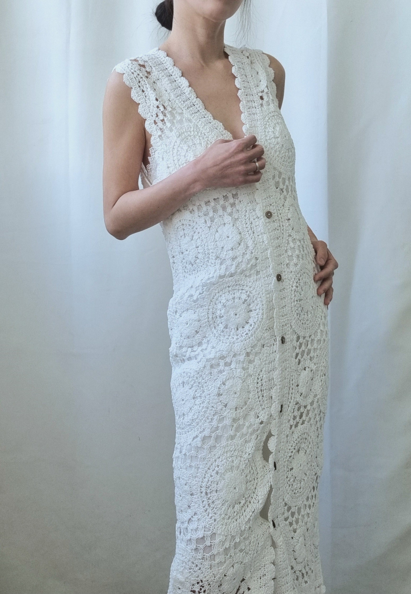 Vestido Musculosa Tejido - Imagen 2