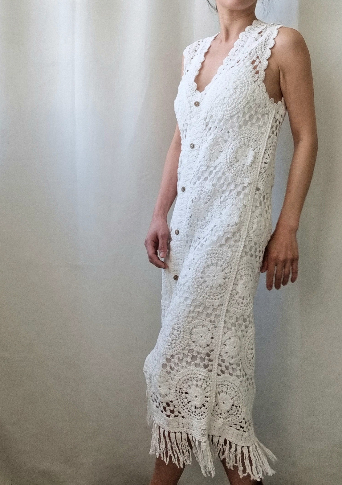 Vestido Musculosa Tejido - Imagen 3