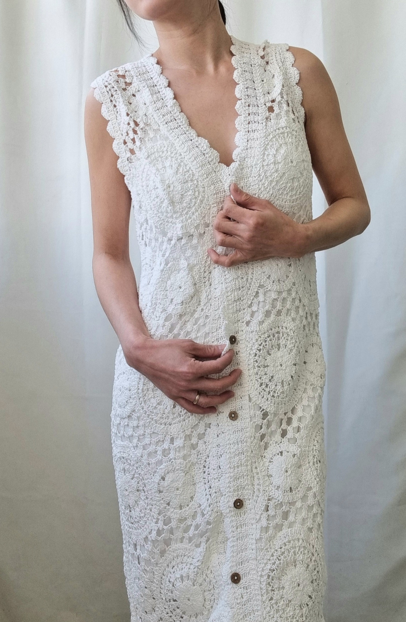 Vestido Musculosa Tejido - Imagen 4