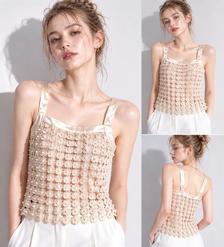 Musculosa con Perlas