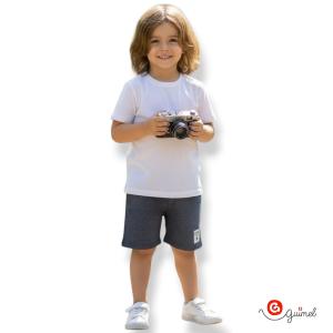 4061	bermuda Short Bebe Wafle Rustico Cucadrito