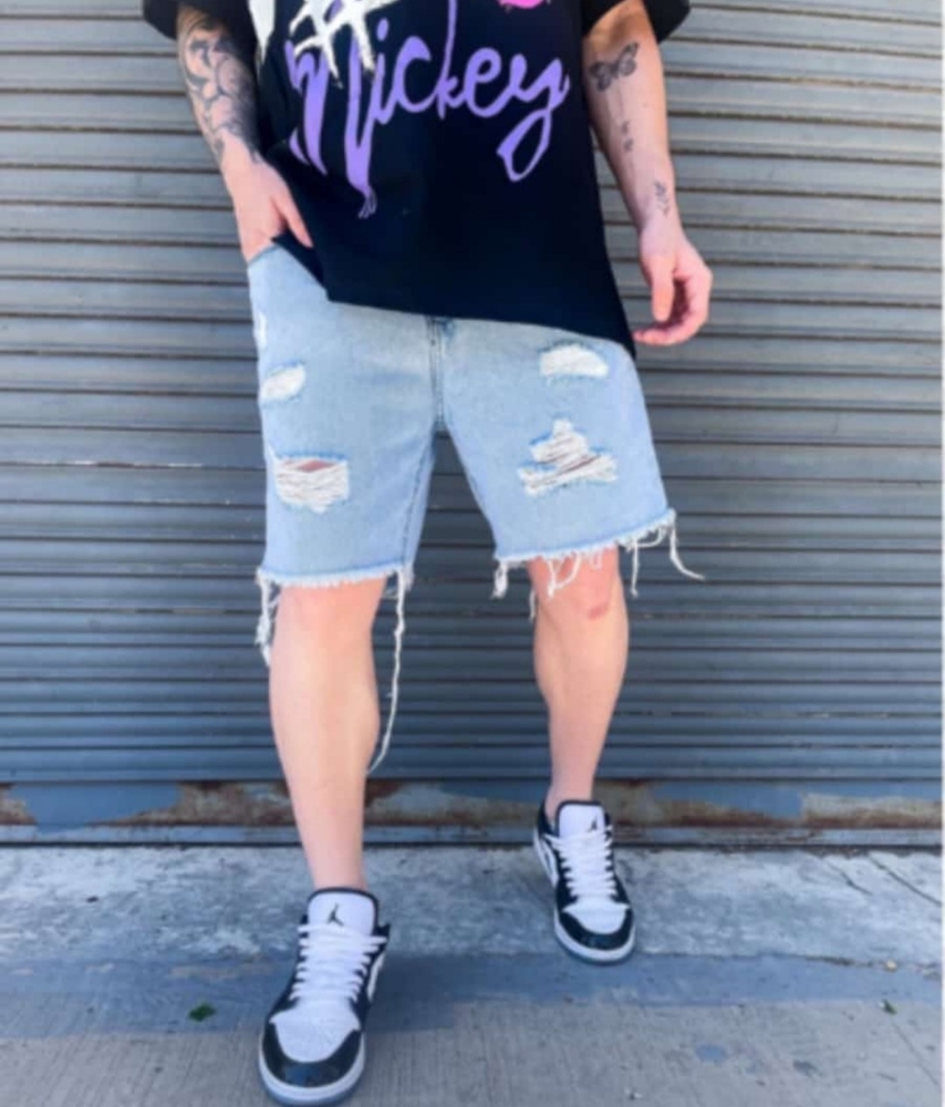 Bermudas Mom con Roturas - Imagen 2
