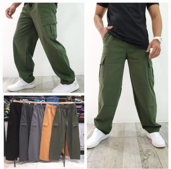 Baggy Cargo Bengalina Elastizada