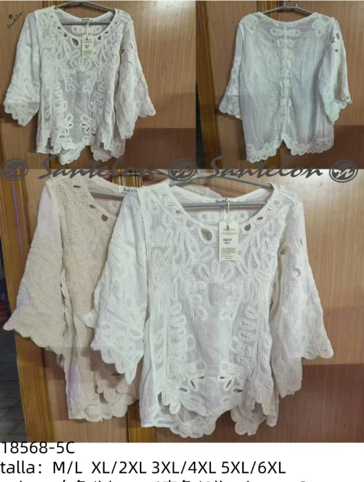 Camisola Tipo Crochet