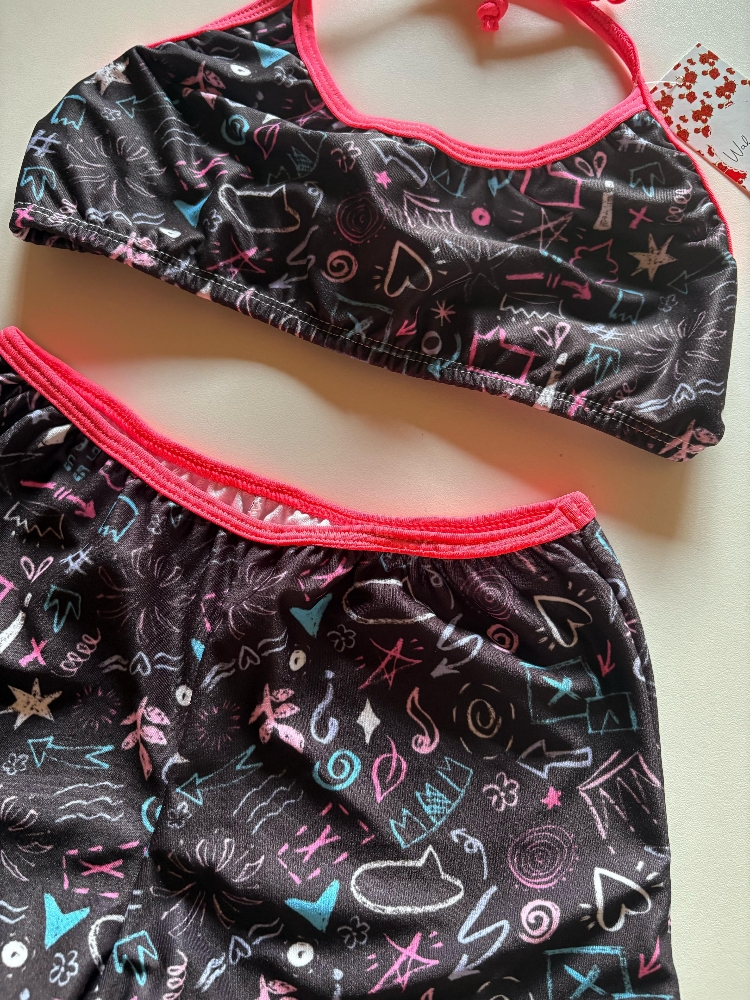 Bikini Top y Short Estampada - Imagen 3