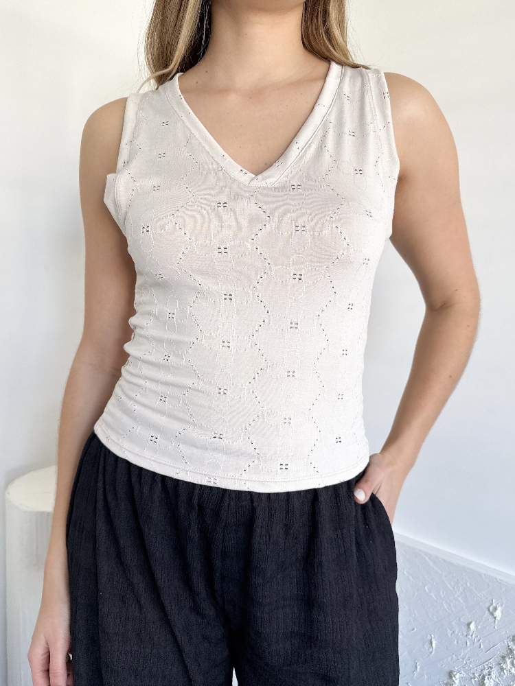 Musculosa Broderie - Imagen 3