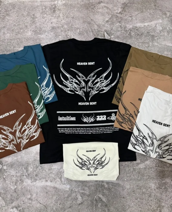 Remeras Urbanas Doble Estampado