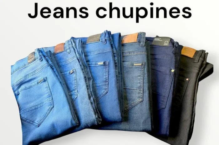 Jeans Hombre Chupines Lisos