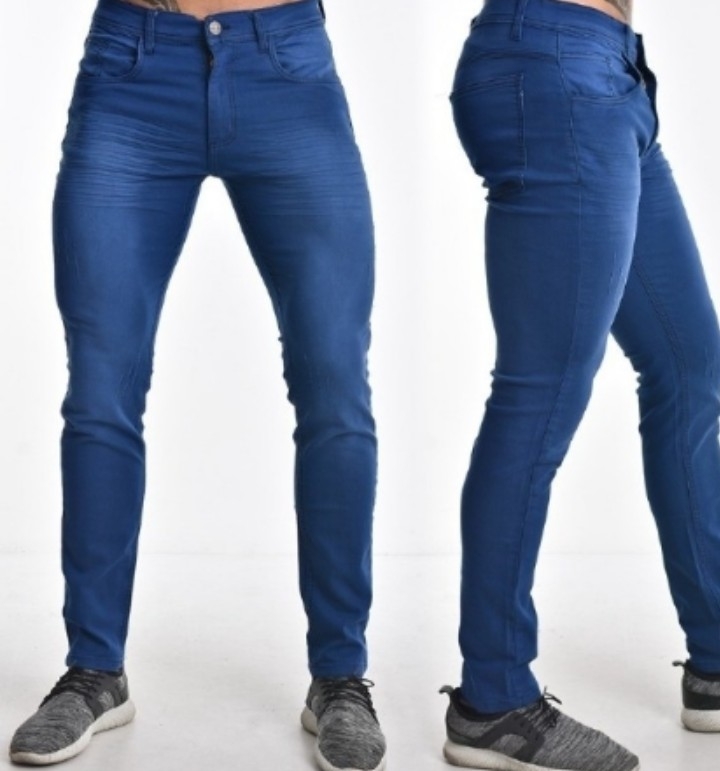 Jeans Hombre Chupines Lisos - Imagen 2