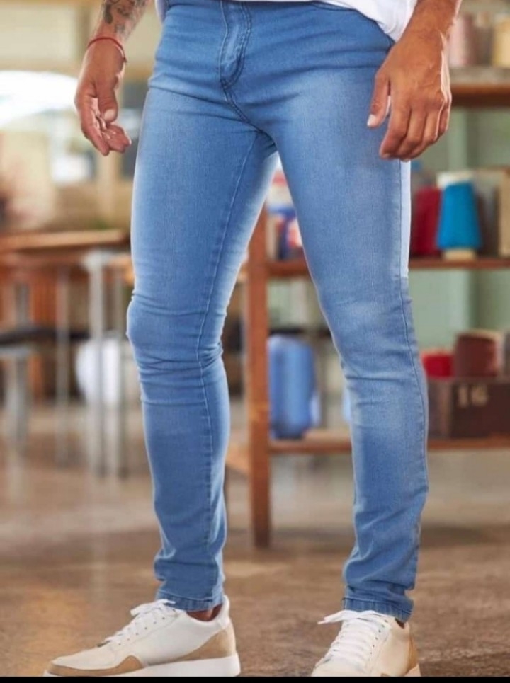 Jeans Hombre Chupines Lisos - Imagen 3