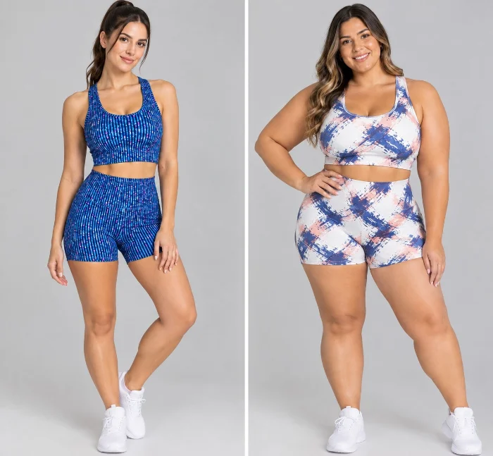 Conjunto Top y Shorts Sublimado