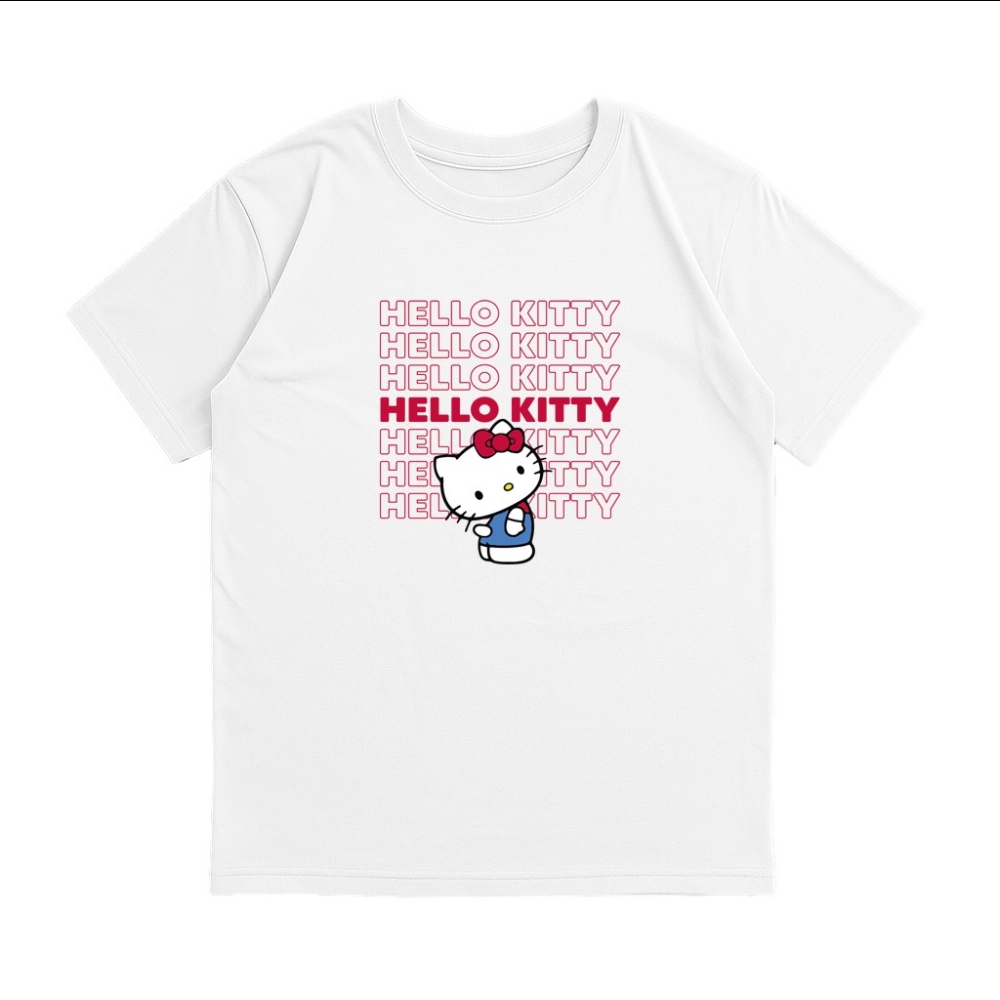 Nena - Remera Ovsize Kitty Repeat - Imagen 2