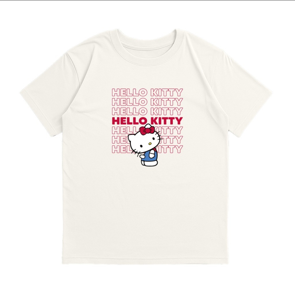 Nena - Remera Ovsize Kitty Repeat - Imagen 4