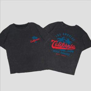 Unisex - Remera Ovsize Batik California Beach