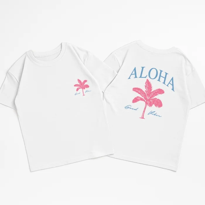 Unisex - Remera Ovsize Aloha Vibes