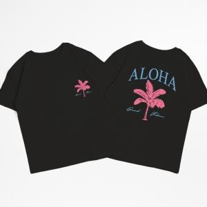 Unisex - Remera Ovsize Aloha Vibes - Miniatura 2