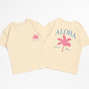 Unisex - Remera Ovsize Aloha Vibes - Miniatura 5
