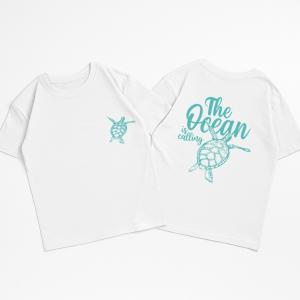 Unisex - Remera Ovsize The Ocean
