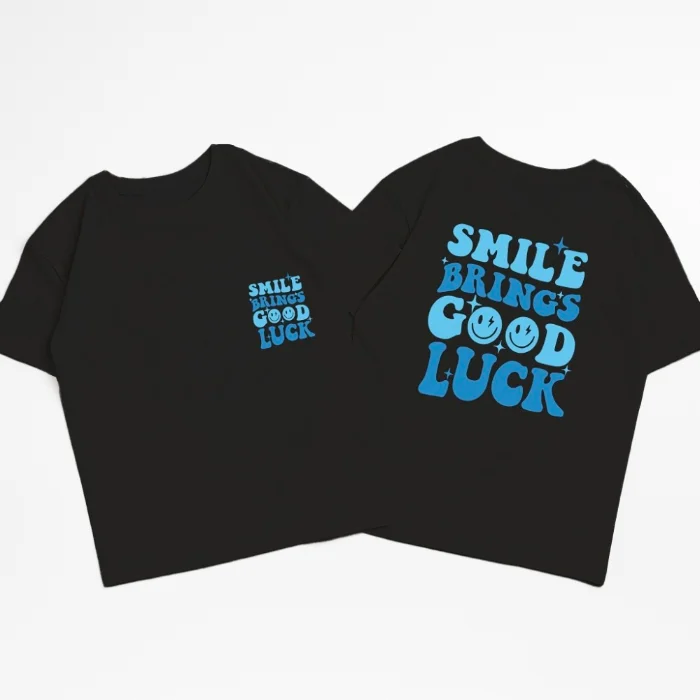 Unisex - Remera Ovsize Good Luck