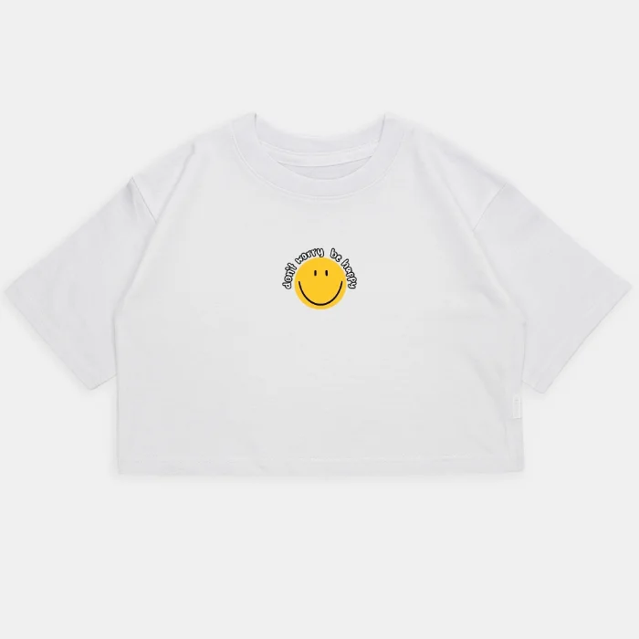 Nena - Crop Kim Oversize Be Happy