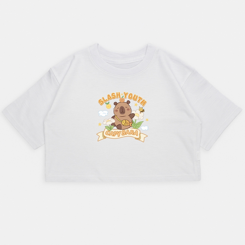 Nena - Crop Kim Oversize Capibara Abejita - Imagen 3