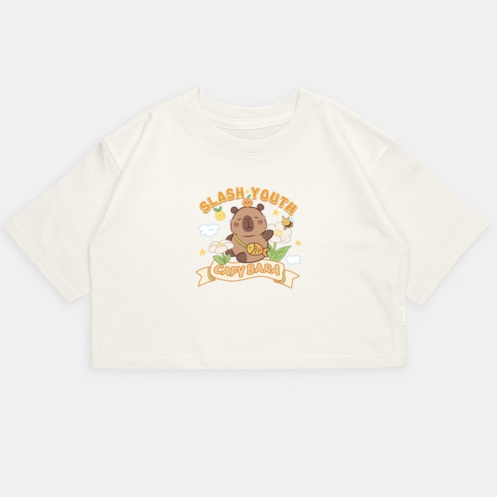Nena - Crop Kim Oversize Capibara Abejita - Imagen 4