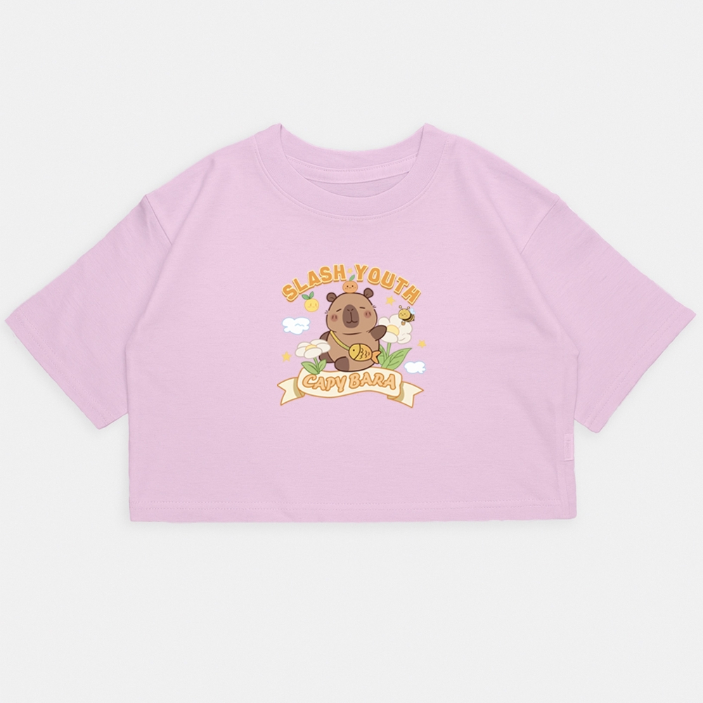 Nena - Crop Kim Oversize Capibara Abejita - Imagen 5