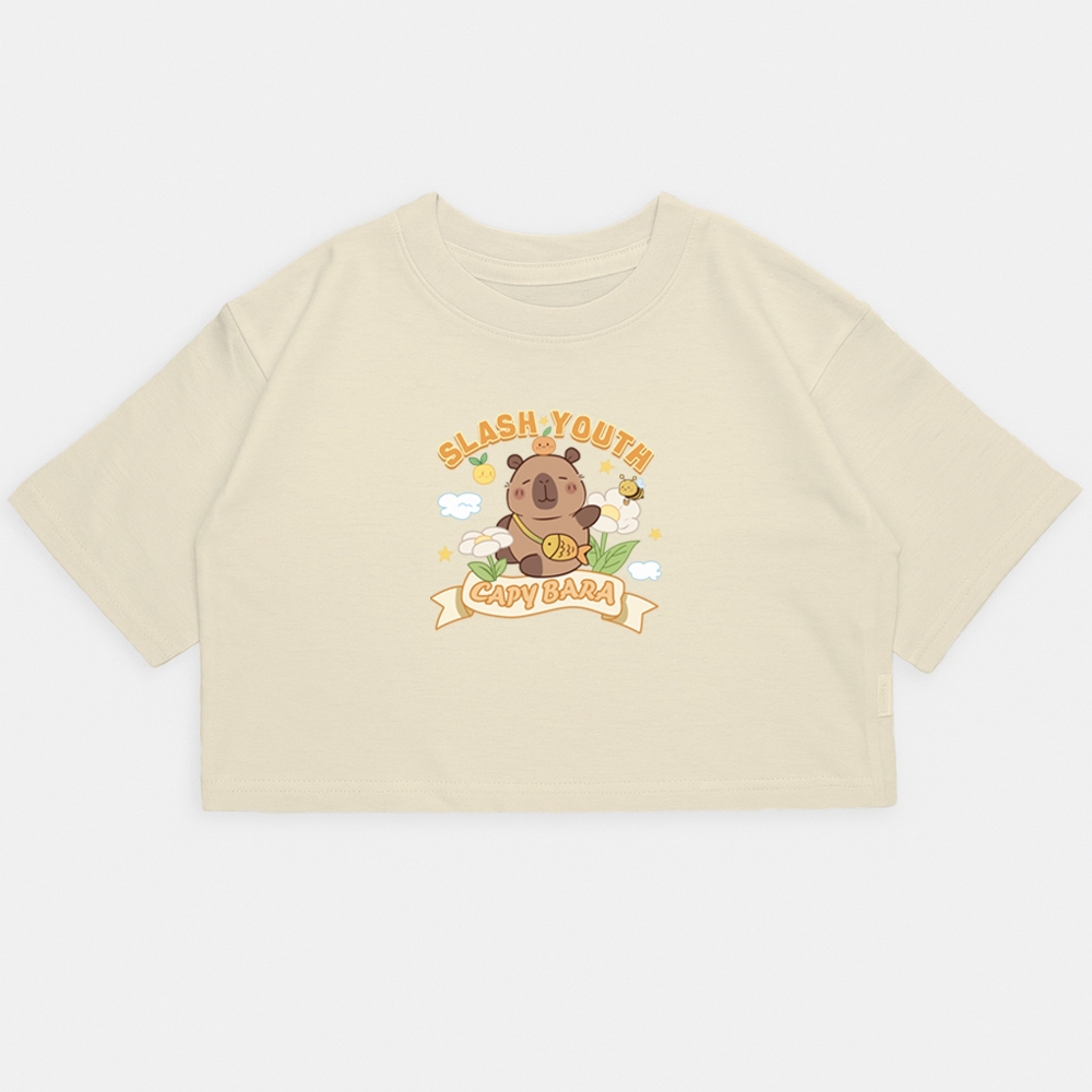 Nena - Crop Kim Oversize Capibara Abejita - Imagen 7