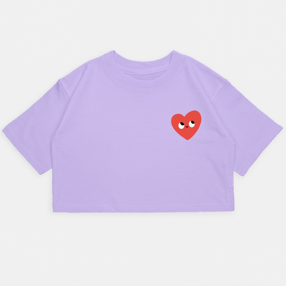 Nena - Crop Kim Oversize Corazon Cara - Imagen 4