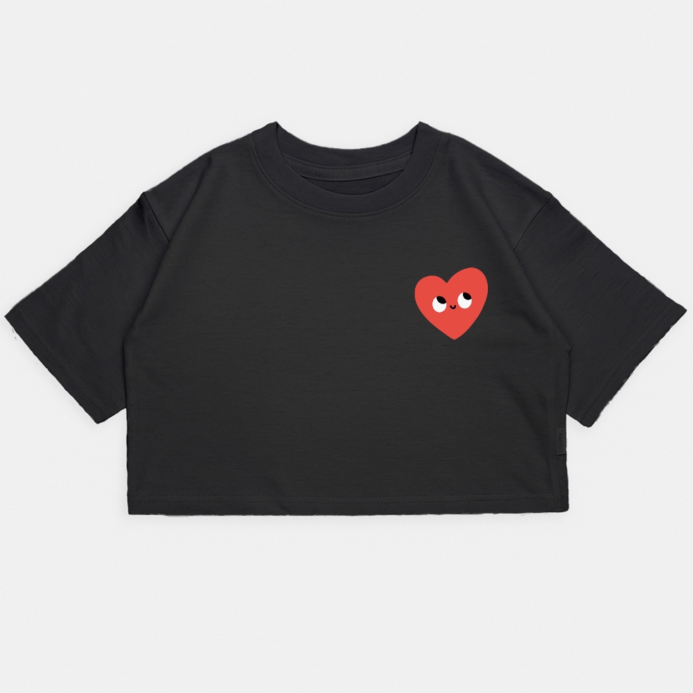 Nena - Crop Kim Oversize Corazon Cara - Imagen 6