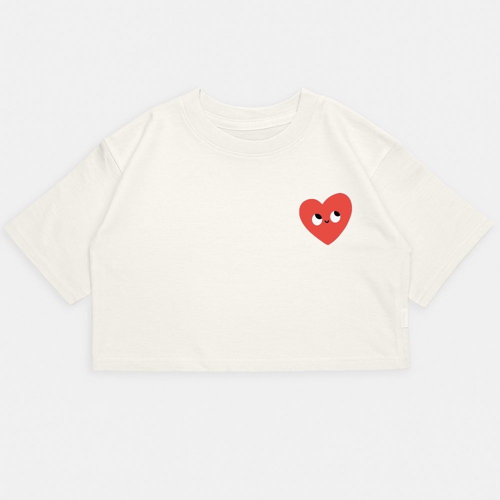 Nena - Crop Kim Oversize Corazon Cara - Imagen 7