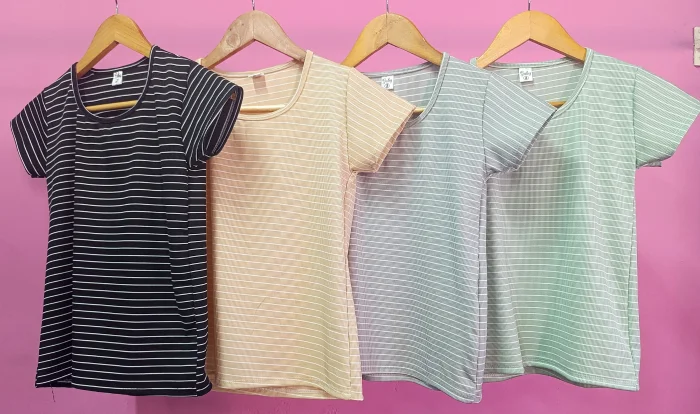 Remera en Morley Rayado
